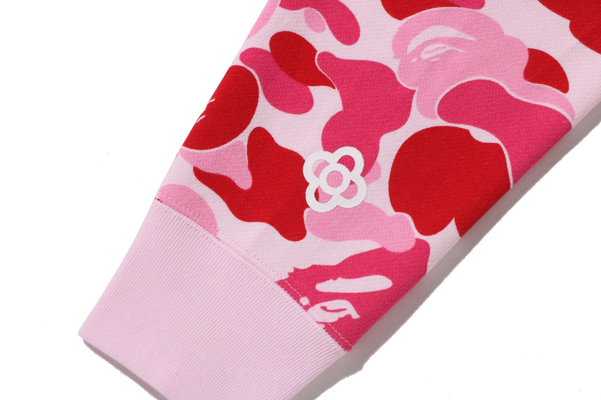 ABC CAMO BABY LISA CROPPED FULL ZIP HOODIE LADIES