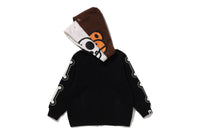 BABY MILO SKULL ZIP DOUBLE HOODIE KIDS