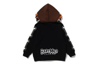 BABY MILO SKULL ZIP DOUBLE HOODIE KIDS