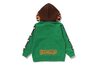 BABY MILO SKULL ZIP DOUBLE HOODIE KIDS