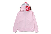 MILO SHARK FULL ZIP DOUBLE HOODIE LADIES