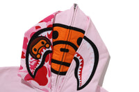 MILO SHARK FULL ZIP DOUBLE HOODIE LADIES