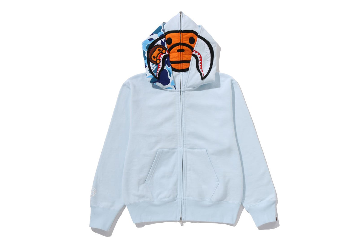 MILO SHARK FULL ZIP DOUBLE HOODIE LADIES