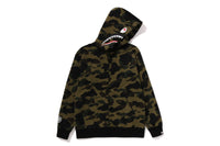 1ST CAMO MILO SHARK ZIP HOODIE KIDS