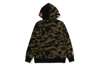 1ST CAMO MILO SHARK ZIP HOODIE KIDS