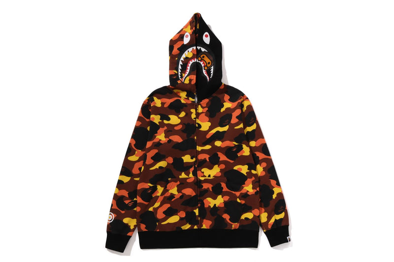 1ST CAMO MILO SHARK ZIP HOODIE KIDS
