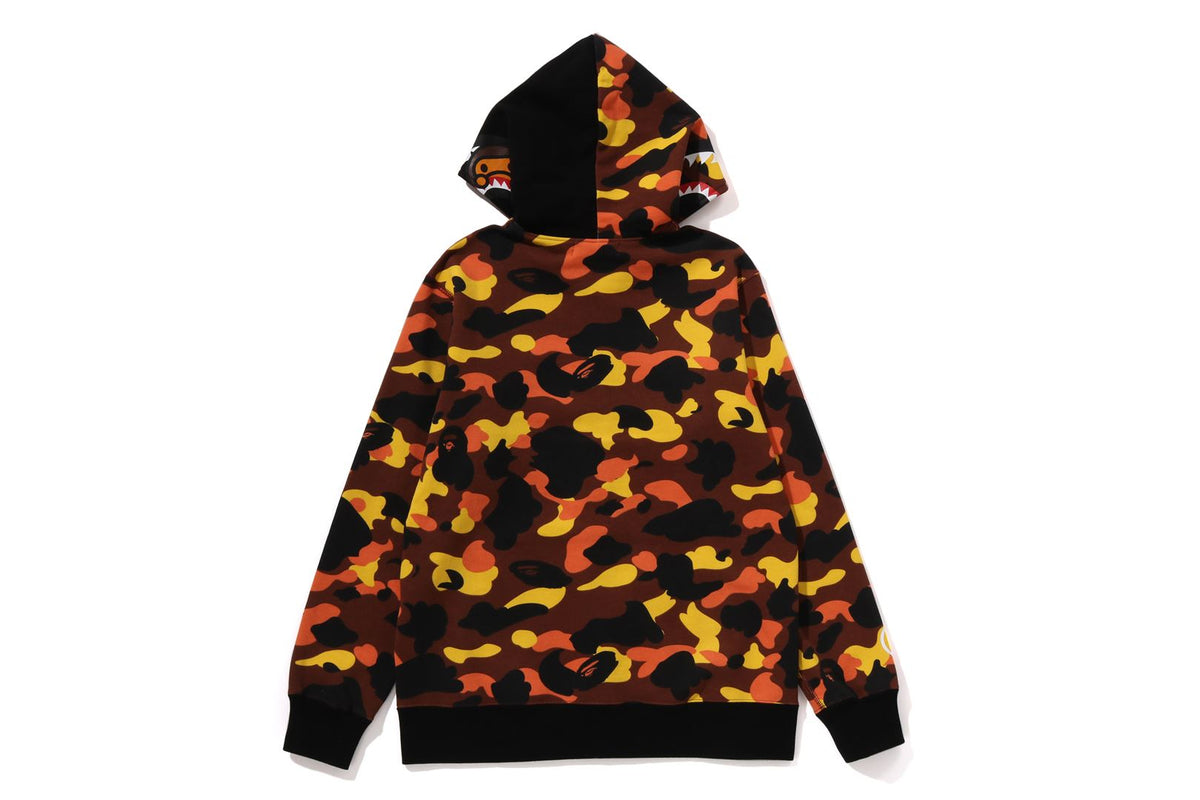 1ST CAMO MILO SHARK ZIP HOODIE KIDS