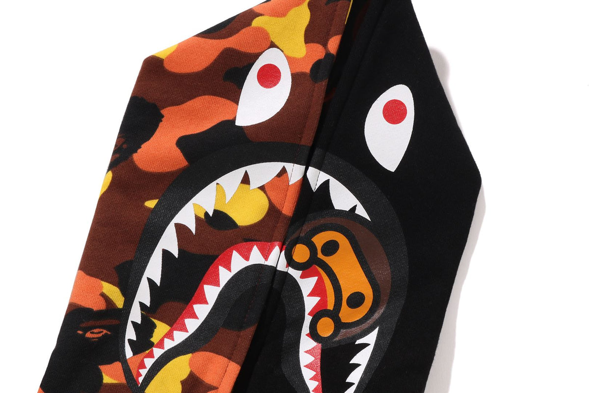 1ST CAMO MILO SHARK ZIP HOODIE KIDS