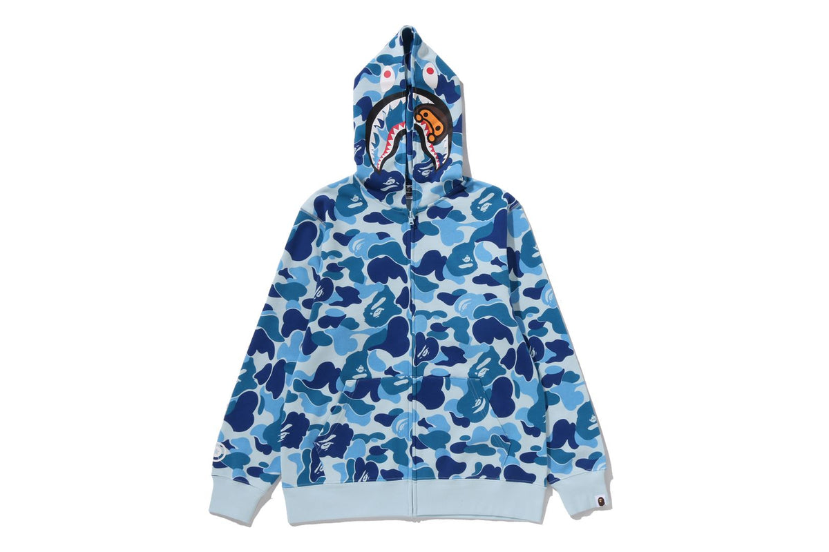 ABC CAMO MILO SHARK ZIP HOODIE JUNIOR