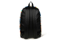 BADGE PATTERN LARGE BACKPACK