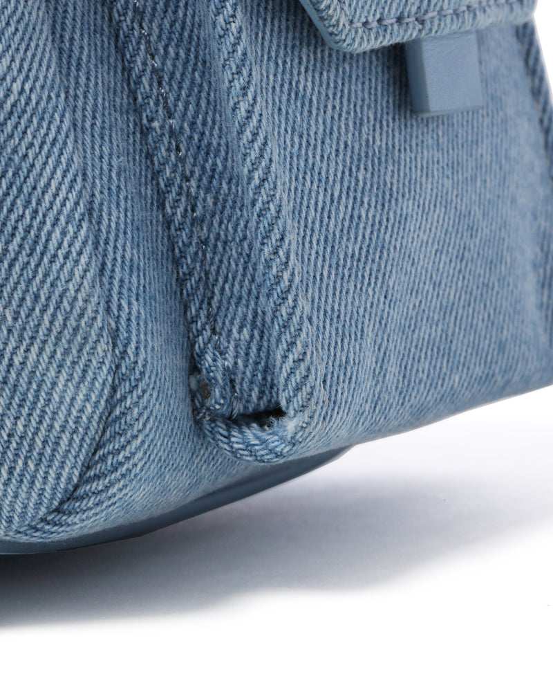 BAPY EYELET DENIM BAG