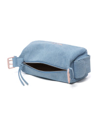 BAPY EYELET DENIM BAG