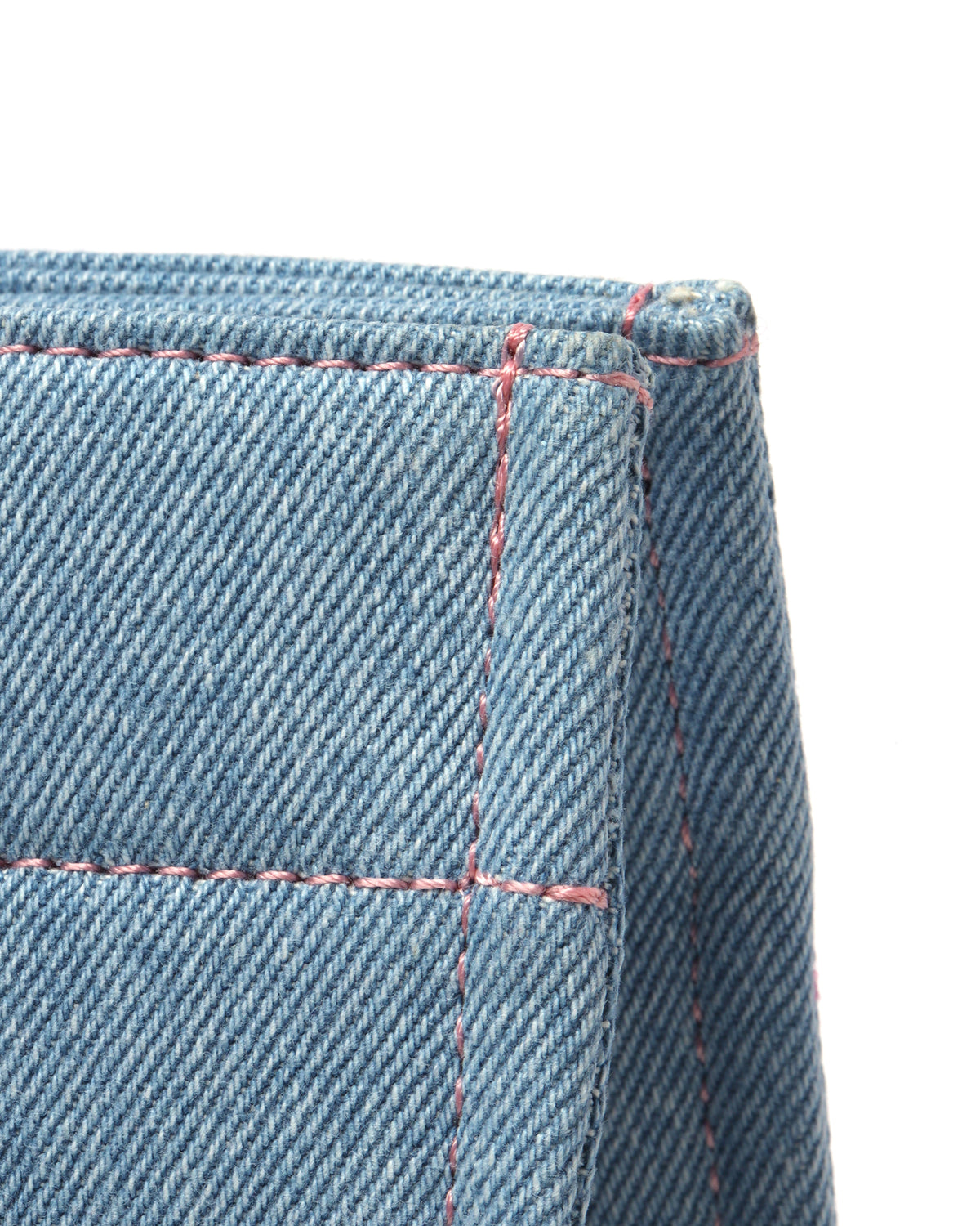 BAPY LOGO EMBOSSED DENIM TOTE