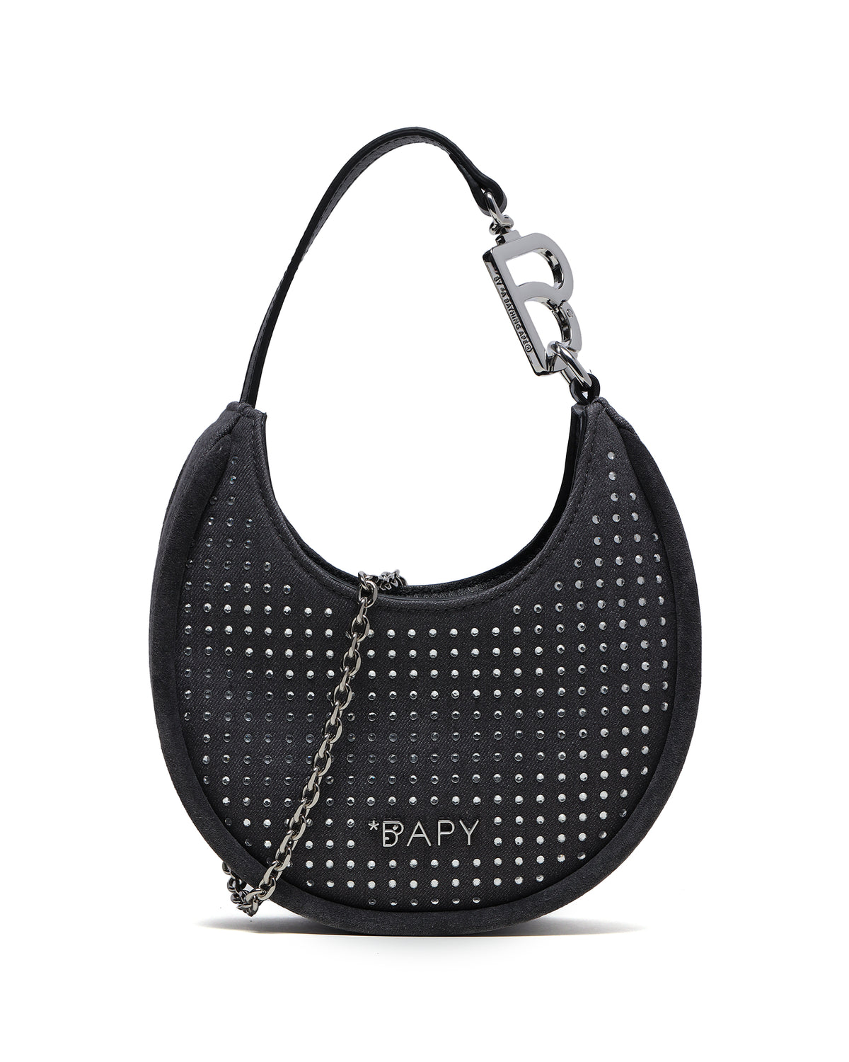 BAPY MOON RHINESTONE BAG