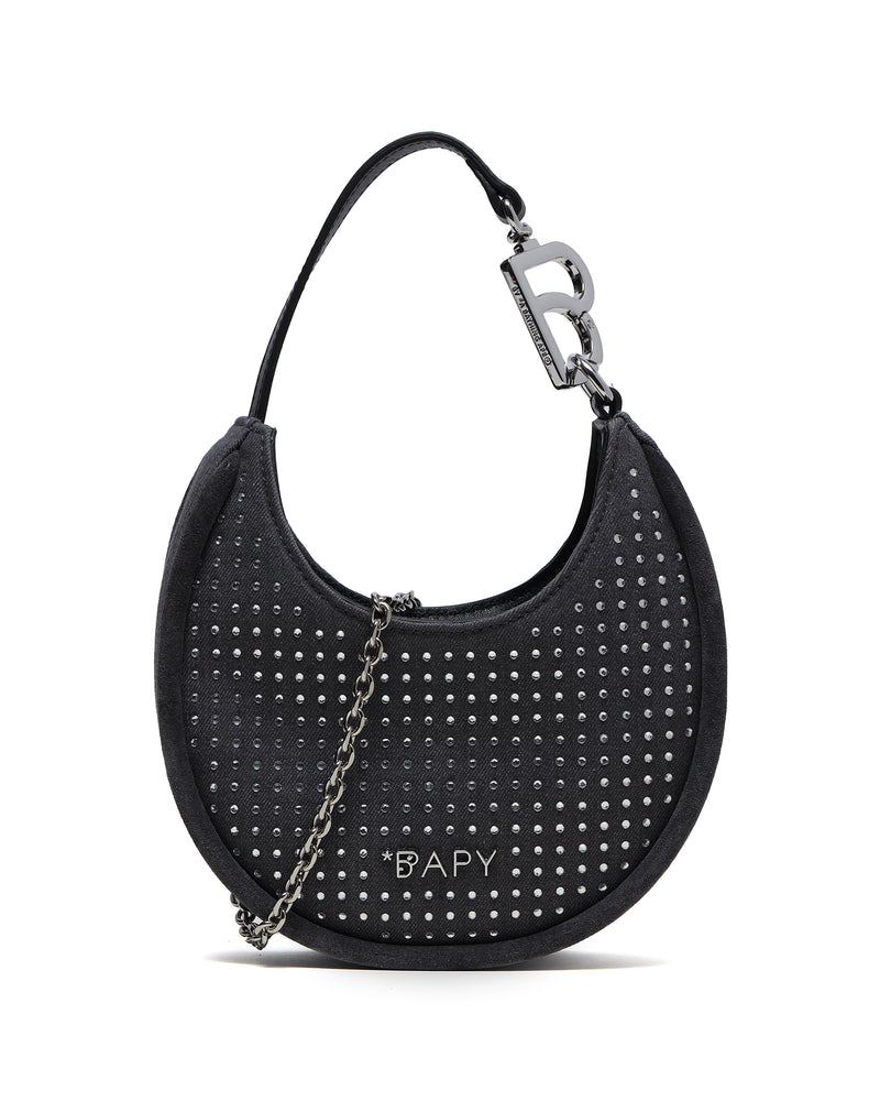 BAPY MOON RHINESTONE BAG