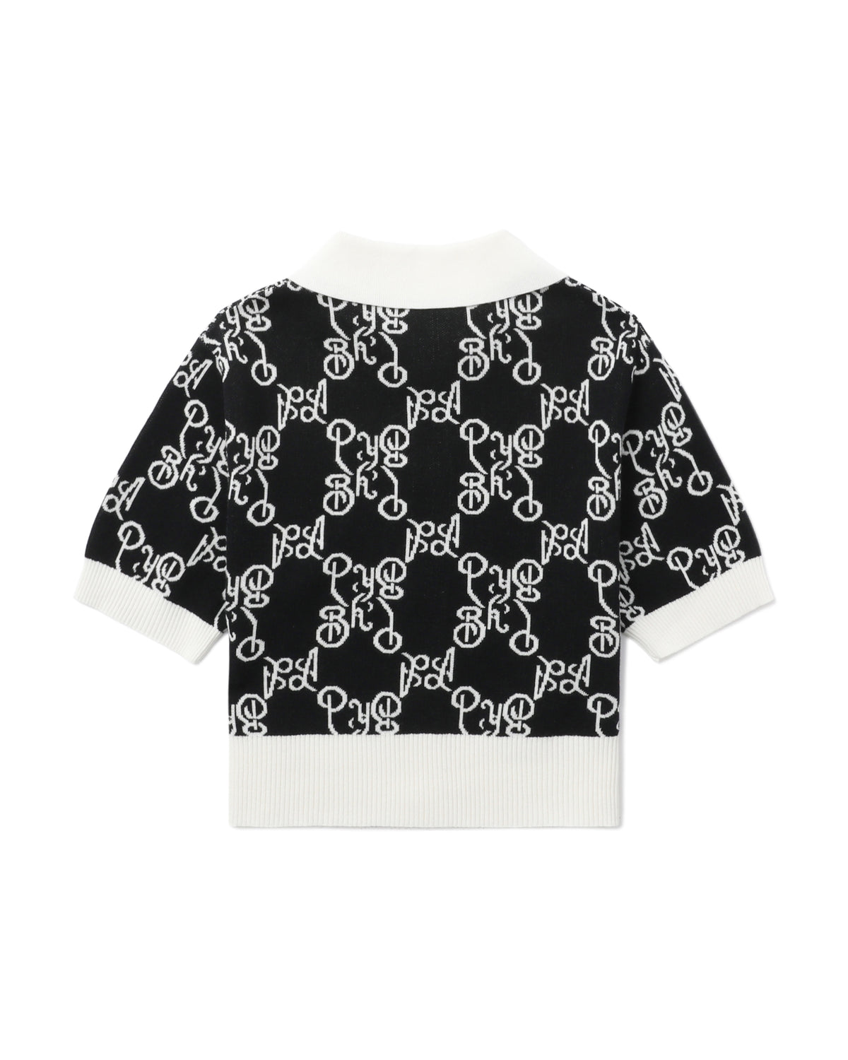 BAPY POLO KNIT CARDIGAN