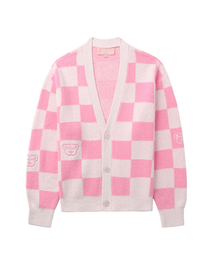 BAPY MONOGRAM CARDIGAN