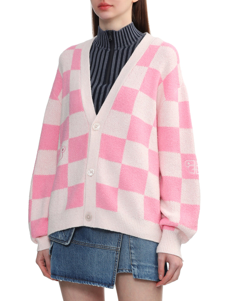 BAPY MONOGRAM CARDIGAN