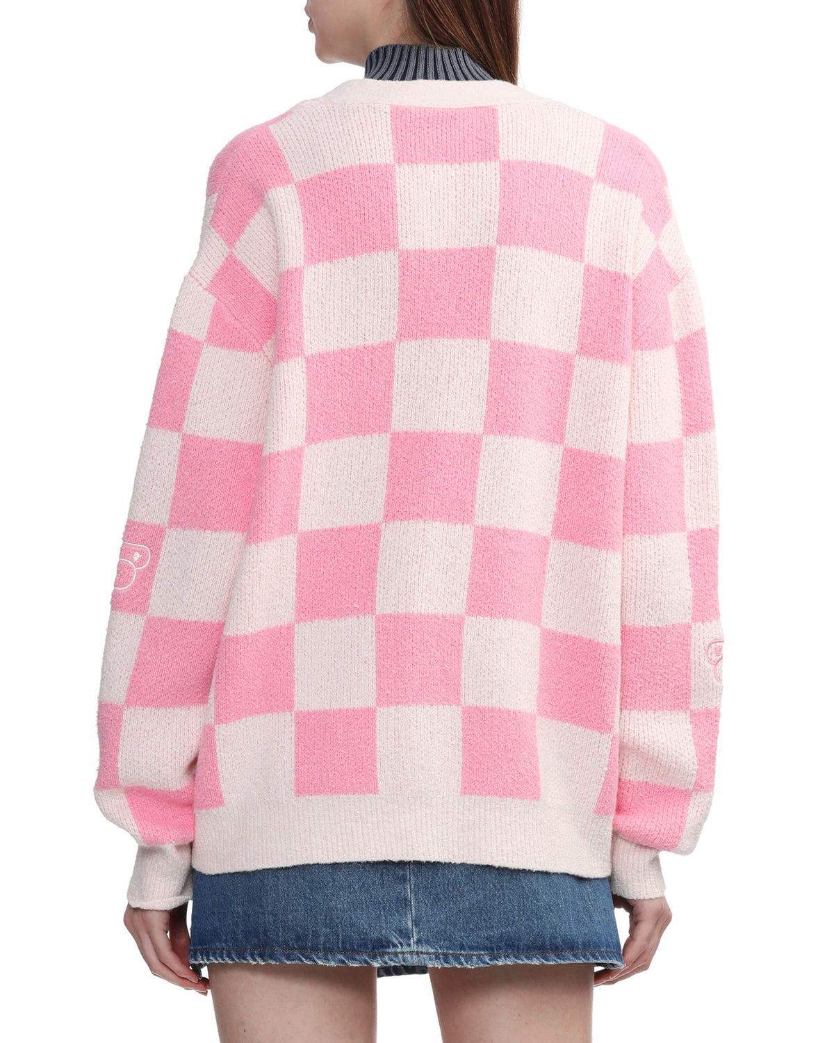 BAPY MONOGRAM CARDIGAN