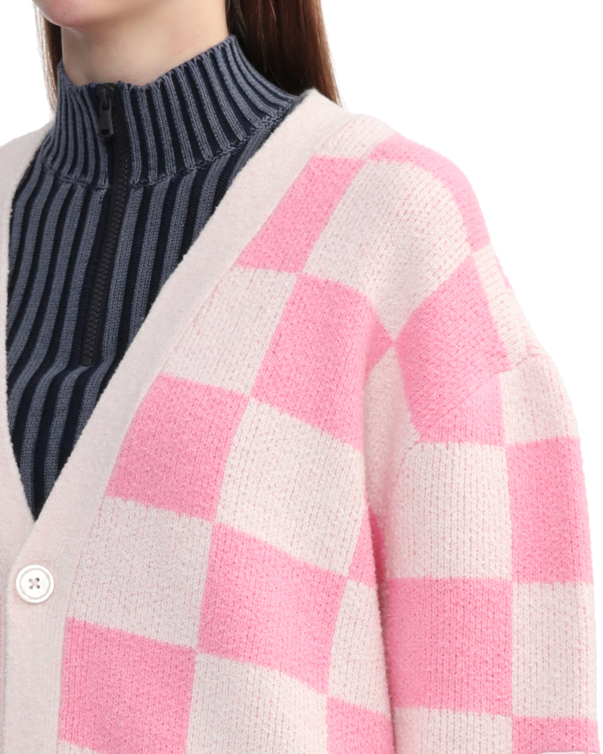 BAPY MONOGRAM CARDIGAN
