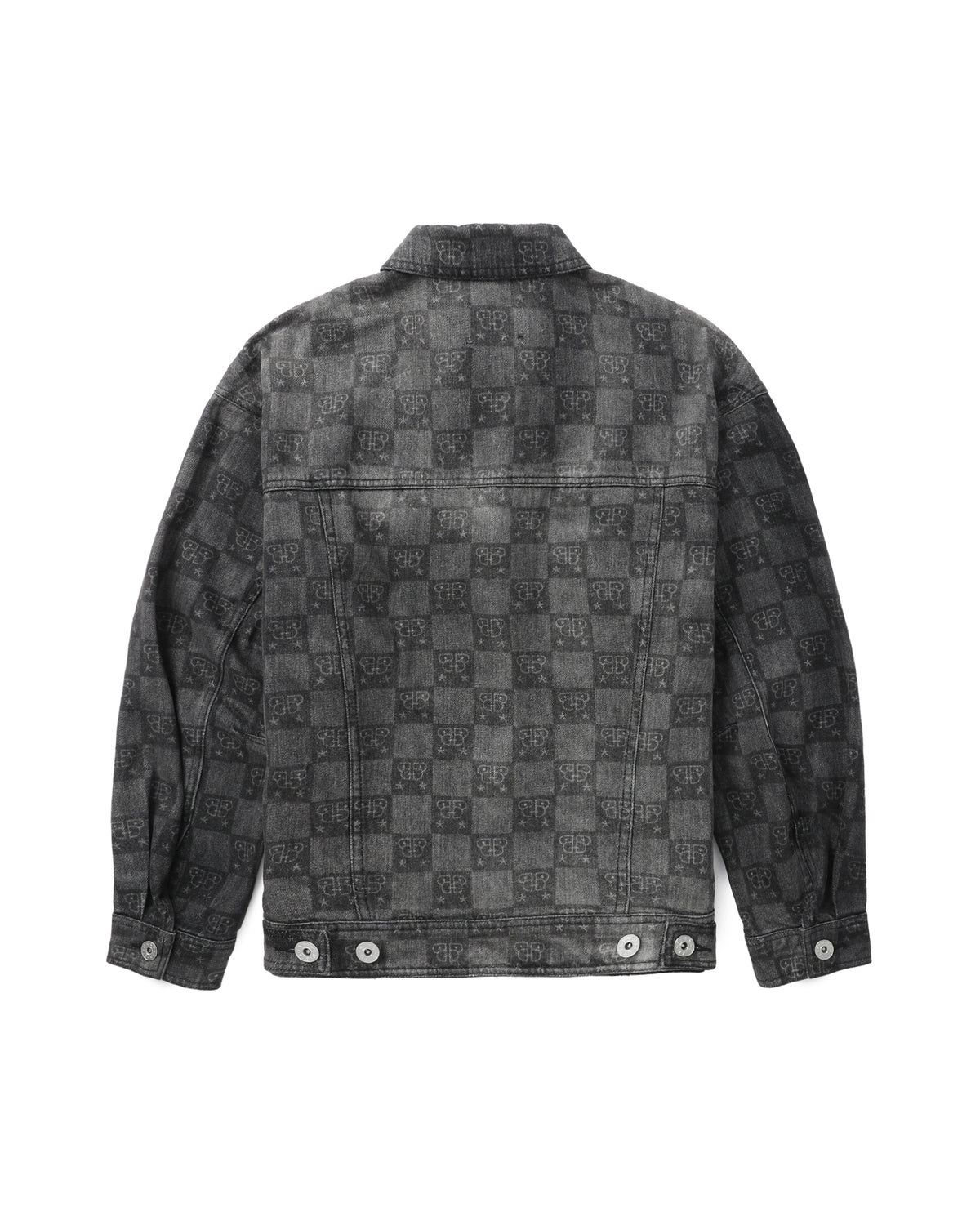 BAPY MONOGRAM DENIM JACKET
