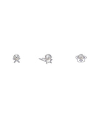 BAPY LOGO EAR STUDS
