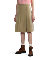 BAPY PLEATED A-LINE SKIRT