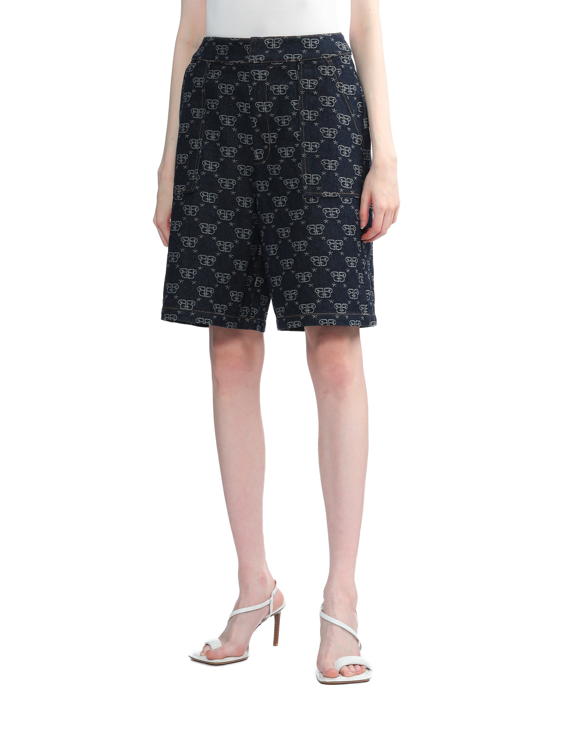BAPY MONOGRAM SHORTS
