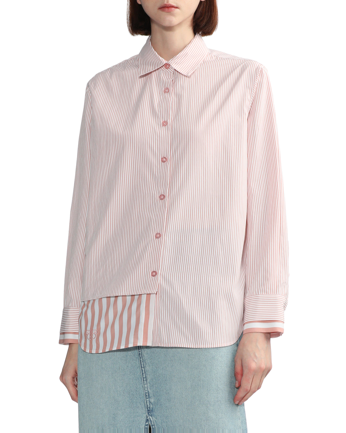 BAPY PINK STRIPES SHIRT