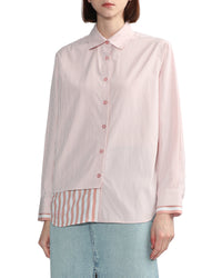 BAPY PINK STRIPES SHIRT