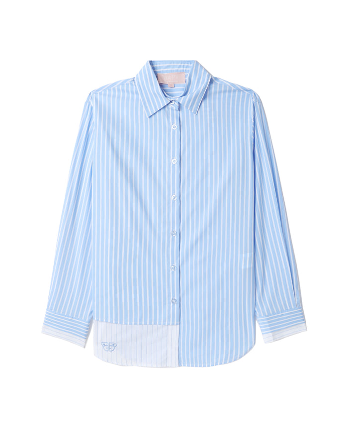 BAPY BLUE STRIPES SHIRT