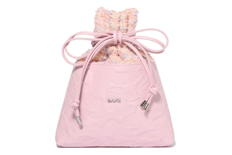 SOLID CAMO DRAWSTRING BAG