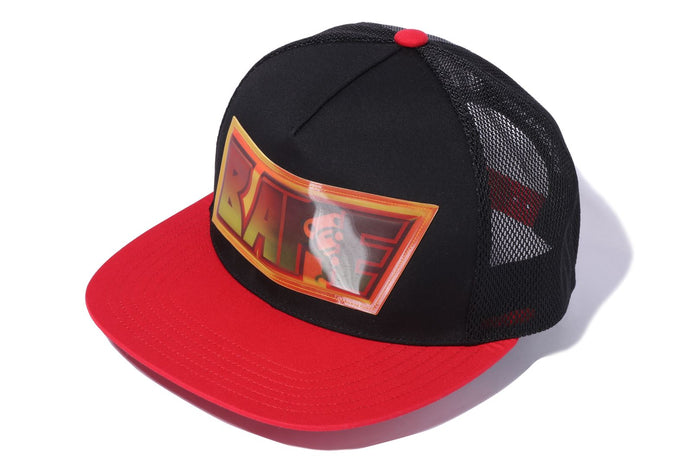 BAPE LENTICULAR EMBLEM MESH CAP