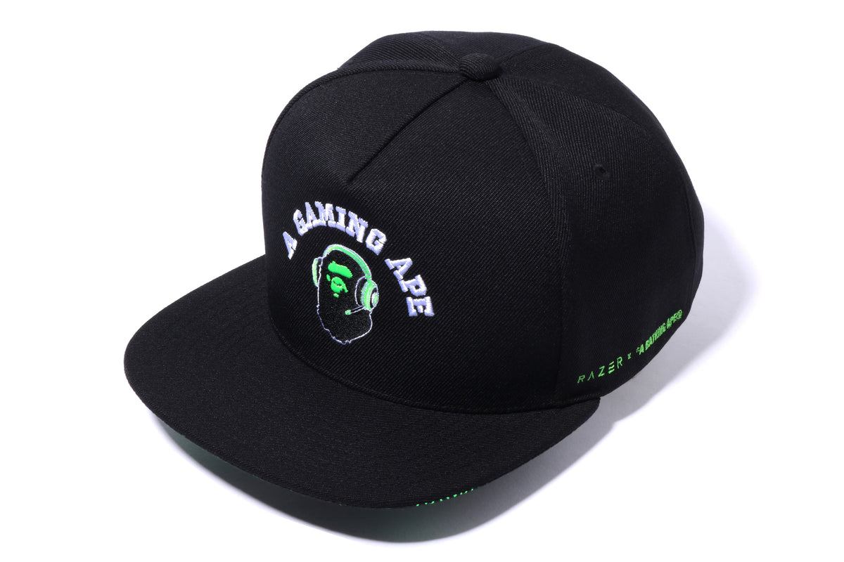 BAPEÂ® X RAZER SNAP BACK CAP