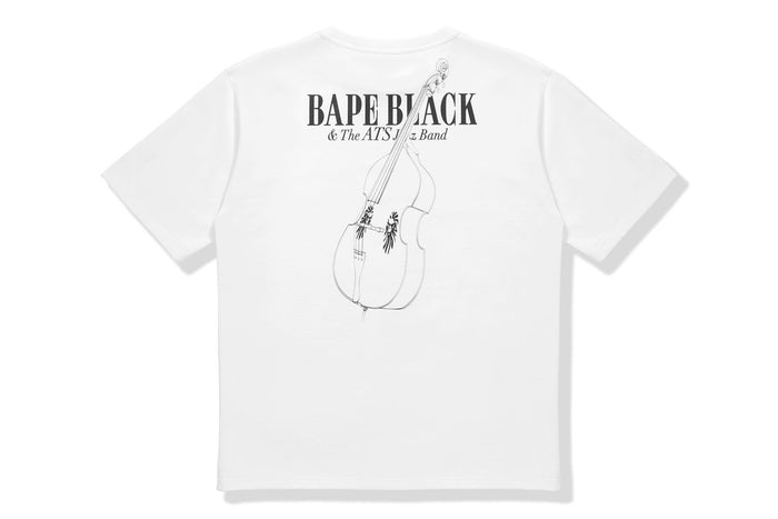 BAPE BLACK CONTRABASS TEE