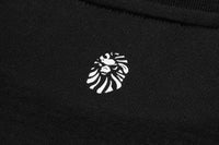 BAPE BLACK MESSAGE PRINT BLACK TEE