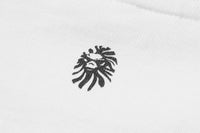 BAPE BLACK MESSAGE PRINT WHITE TEE
