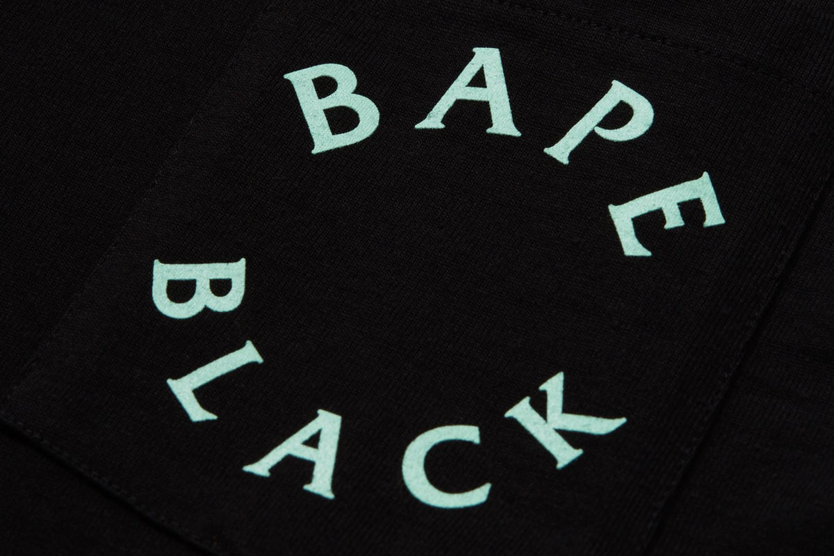 BAPE BLACK APE HEAD POCKET TEE