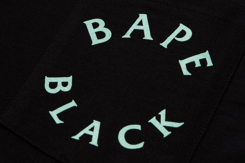BAPE BLACK APE HEAD POCKET TEE