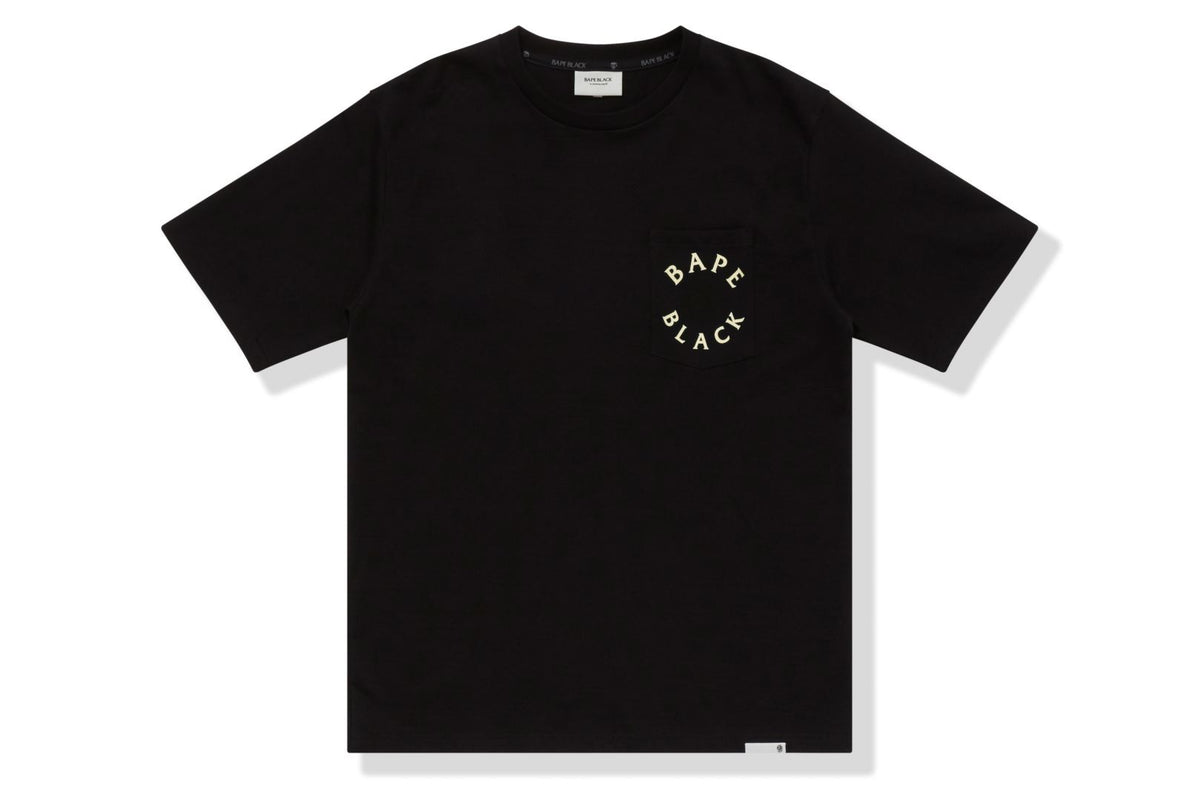BAPE BLACK APE HEAD POCKET TEE