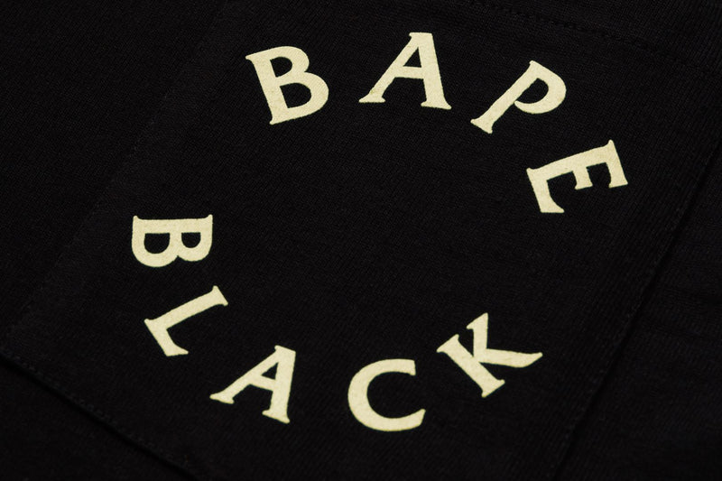 BAPE BLACK APE HEAD POCKET TEE