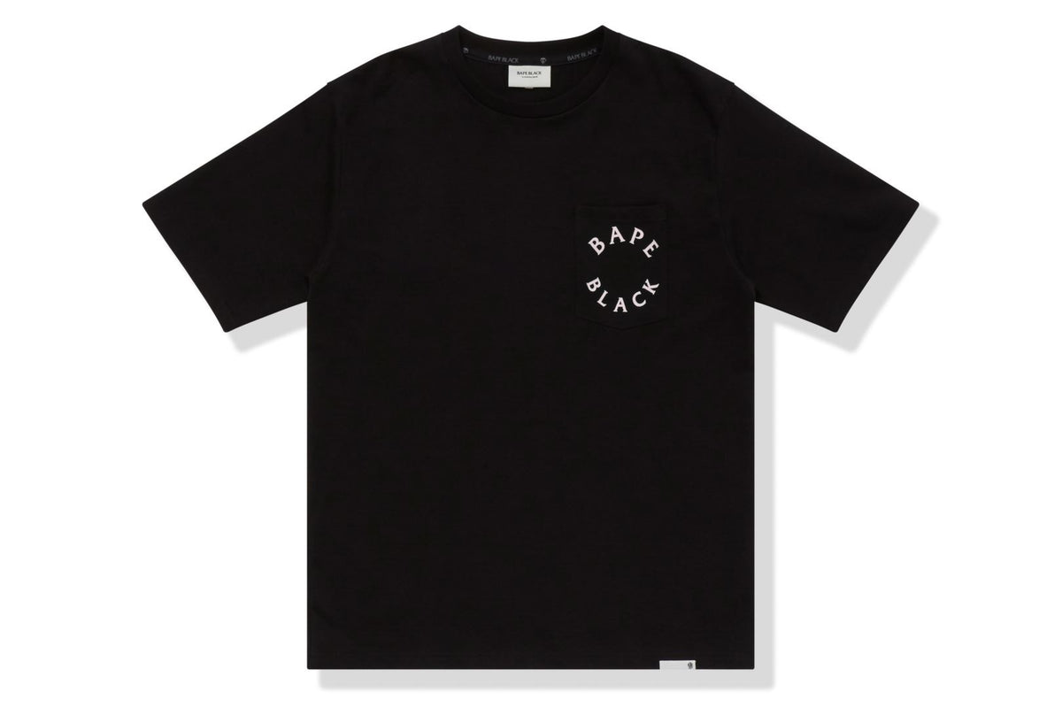 BAPE BLACK APE HEAD POCKET TEE