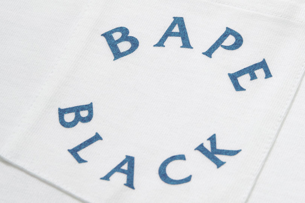 BAPE BLACK APE HEAD POCKET TEE