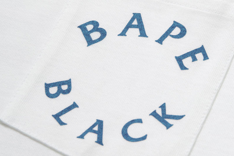 BAPE BLACK APE HEAD POCKET TEE