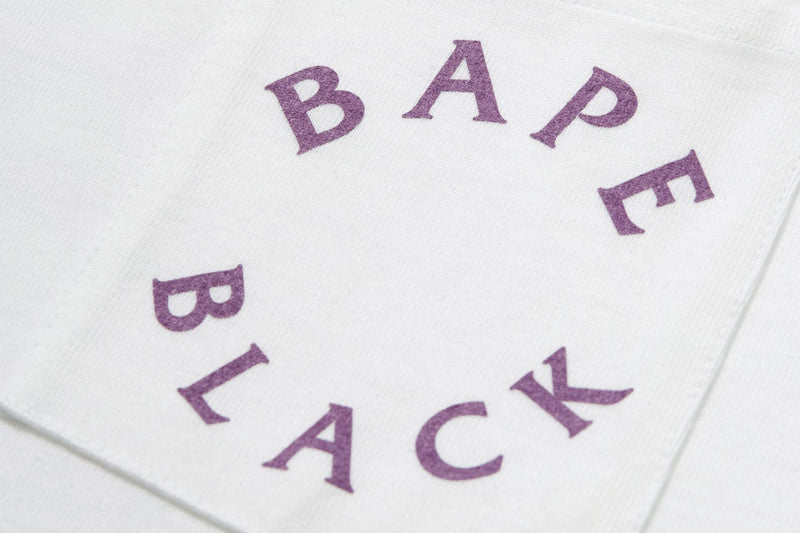 BAPE BLACK APE HEAD POCKET TEE