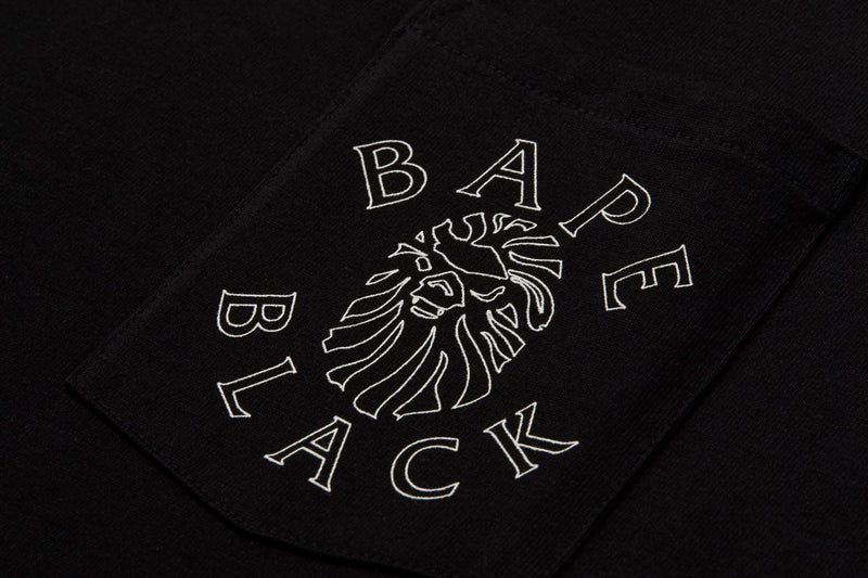 BAPE BLACK LOGO POCKET TEE
