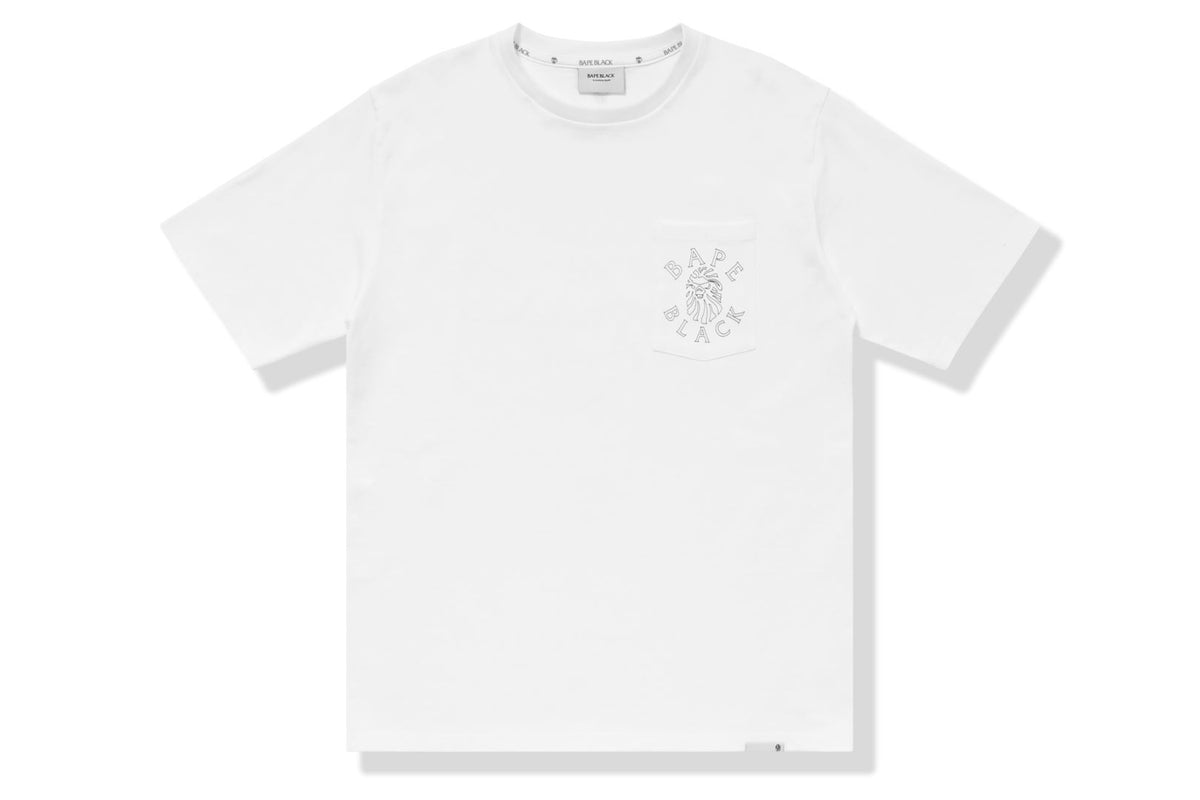 BAPE BLACK LOGO POCKET TEE