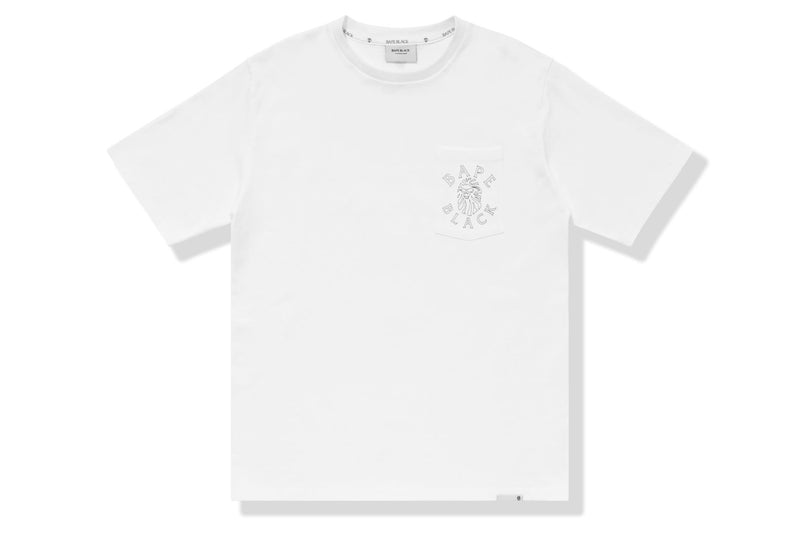 BAPE BLACK LOGO POCKET TEE