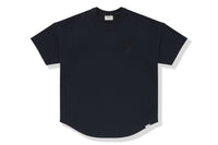 BAPE BLACK LOGO SHORT SLEEVE SWEATSHIRT
