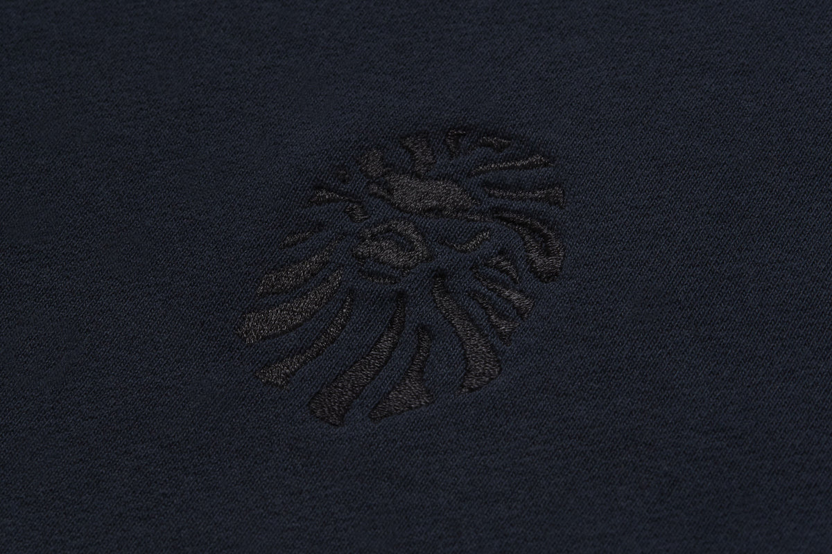 BAPE BLACK LOGO SHORT SLEEVE SWEATSHIRT